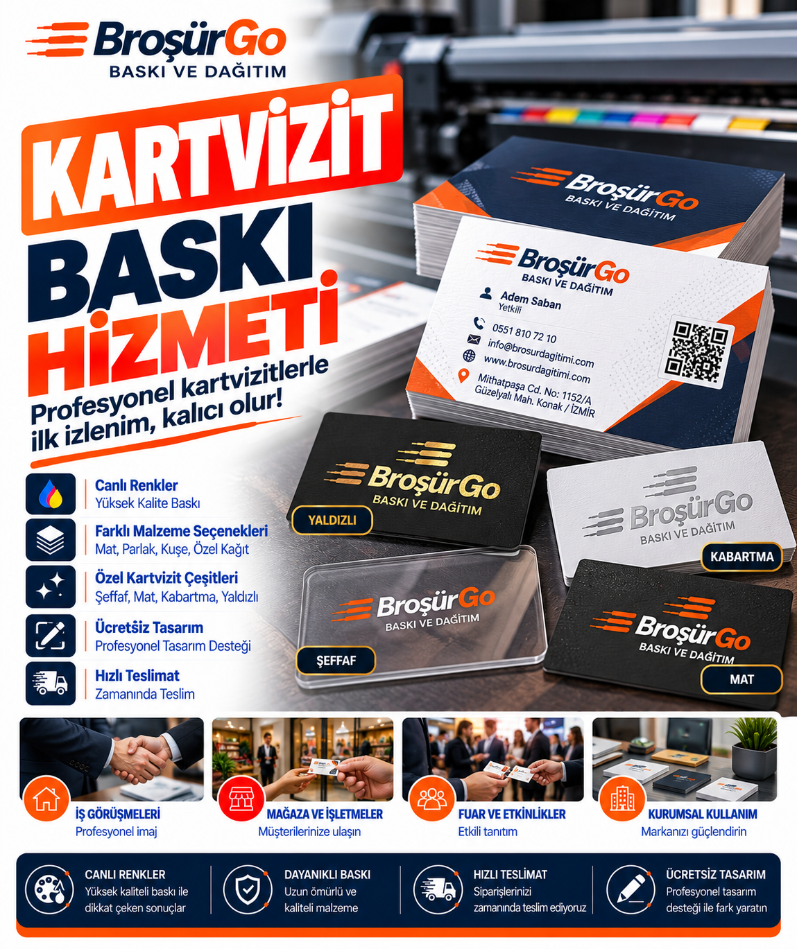 Kartvizit Baskı